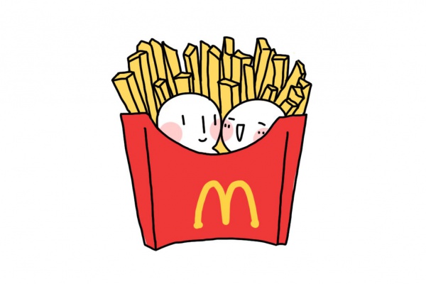 让我们好在一起 x 胡辛束:麦当劳里的爱情故事