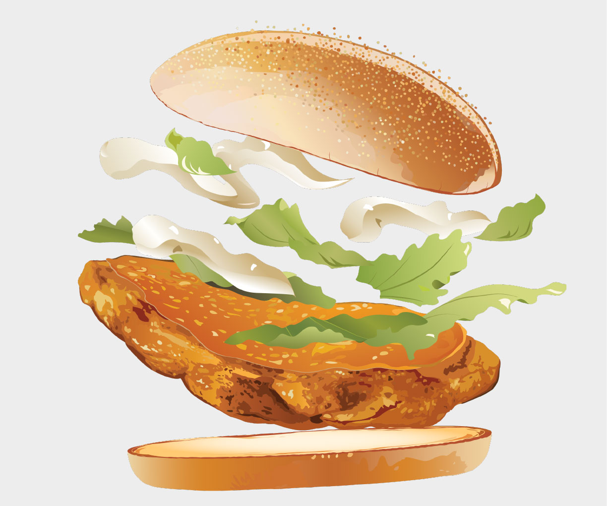 麥當勞的板烤雞腿堡強勢回歸！鮮嫩的雞肉和秘製的醬汁大口咬下過癮！
